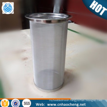 China supplier 100 150 mesh cold coffee iced tea maker mason jar filter tube strainer